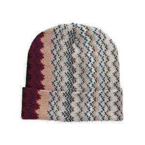 MISSONI Zig Zag Patterned Beanie